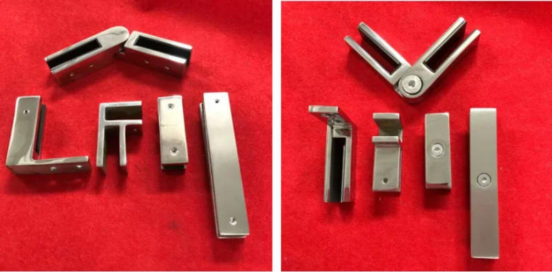 Description Picture 5 of item180 Degree Rotary Clamp Bracket Pool Fencing Balustrade Adjustable Corner Bracket Glass To Glass Corner Clamp
