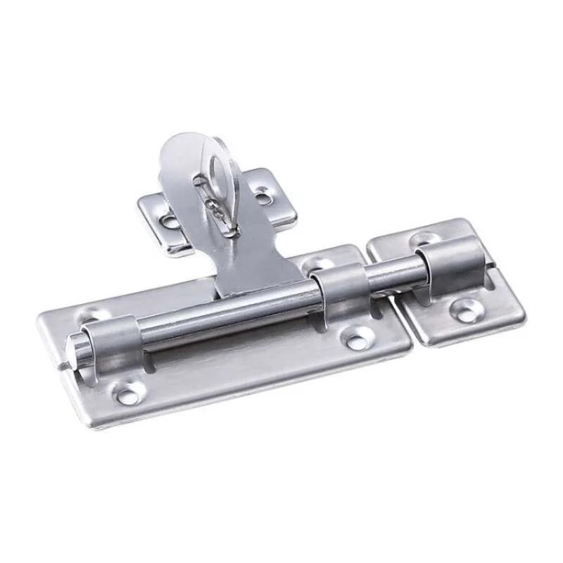 Description Picture 6 of itemLatch Door Handle Stainless Steel Decorative Furniture Drawer Flush Security Handle Modern Minimalist Double White Brushed Small