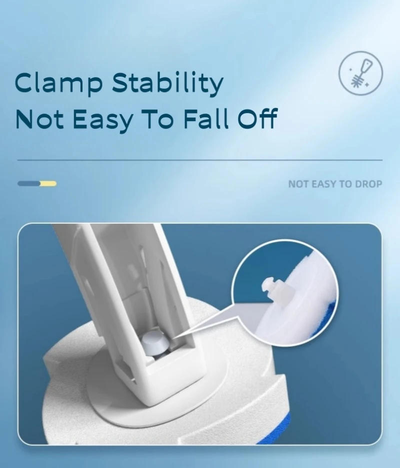 Description Picture 6 of itemDisposable Toilet Brush Set Toilet Bowl Cleaning Kit Cleaners with Refills Floorstand Cleaning Tool for Bathroom Wc Accessories