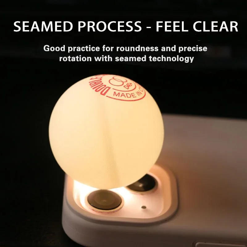 Description Picture 5 of item100Pcs DHS Table Tennis Ball Game Top Serial Brand Table Tennis Training Ball Resistant To Playing Competition D40+ New Material