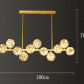 11 heads gold 100cm