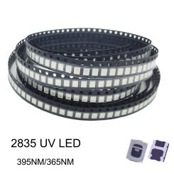 2835 3528 SMD UV Purple Light chip lamps ltraviolet 0.5W 0.2W 395nm 365nm LED Light Emitting Diode LED Bulb