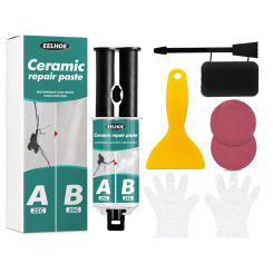 1 Set Repairing Adhesive Super Glue Iron Tile Repairing Paste Waterproof Bathroom Bathtub Floor Adhesive Glue Kit