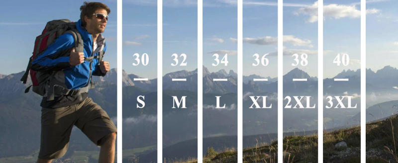 Description Picture 3 of itemMen's Cargo Work Shorts Quick Dry 3/4 Length Capri Pants Multi-pockets Kn0ee Length Trousers Summer Board Beach Shorts