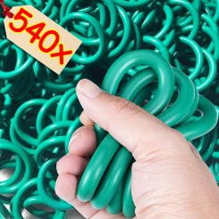 18Sizes O-Rings Universal Car Air Conditioning Auto Repair Tools Rubber Rings Sealant Rubber Spacer Oil Resistance Washer Round