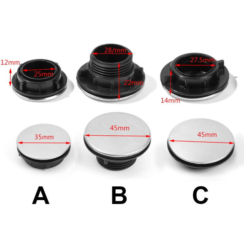 Description Picture 3 of item1PC Practical Sink Tap Faucet Hole Cover Water Blanking Plug Stopper Kitchen Drainage Seal Anti-leakage Washbasin Accessories