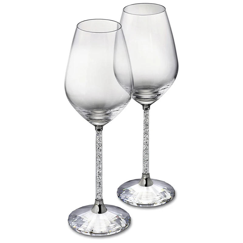 Description Picture 3 of itemTransparent Crystal Diamond Red Wine Cup , Champagne Glasses,wine Decanter,glass Cup,Family Bar, Wine Accessories, Wedding Gifts