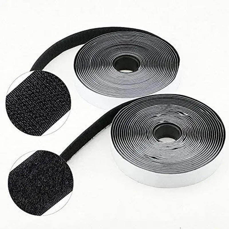Description Picture 4 of item25meters Strong Self Adhesive Hook and Loop Fastener Tape Nylon Sticker Reusable welcro Strap for DIY Craft Accessories 20-50mm