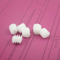 5/10/20/50Pcs 0.5M Plastic Worm Gear 6x6mm/ 6x7mm/6x8mm/6x10mm 2A DIY Toy Models Transmission Fittings