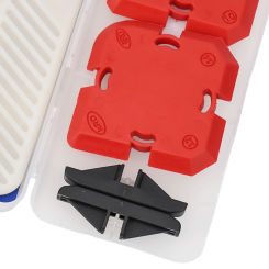 Silicone Caulking Removal Scraper 11PCS Profiling Kit Sealant Finishing Tools for All Surfaces Easy and Flawless Application