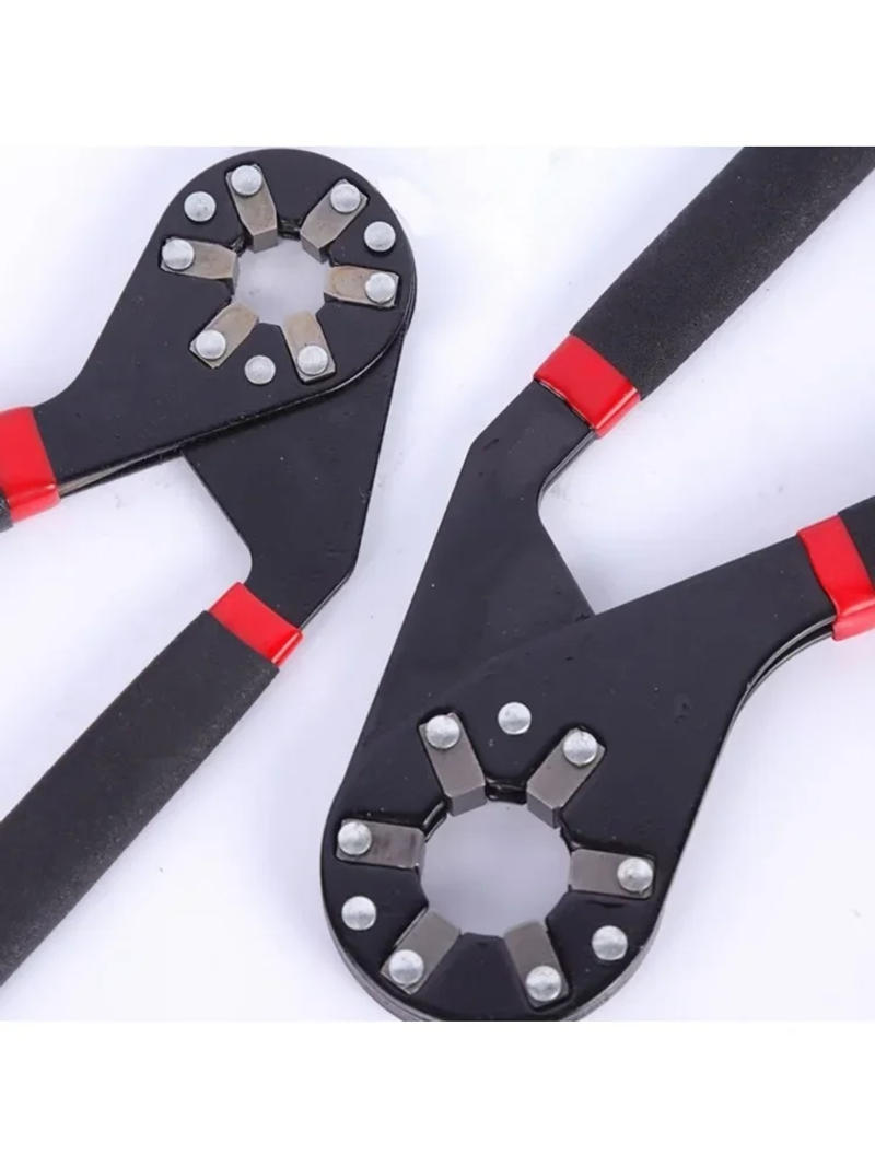 Description Picture 6 of itemUniversal Wrench Multifunctional Adjustable 6/8 Inch Spanner Can Be Clamped Socket Hexagonal Plumber Hand Repair Tools