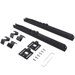 1 Set Barn Door Sliding Kit  Sturdy Hardware Kits For Cabinet Doors Rail Sets Smooth Silent Home Improvement Accessories