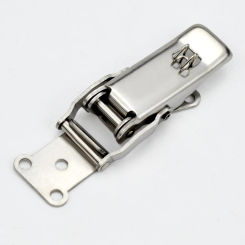 Stainless Steel Adjustable Hasp Concealed Tool Box Spring Latch Distribution Cabinet Door Lock DK605