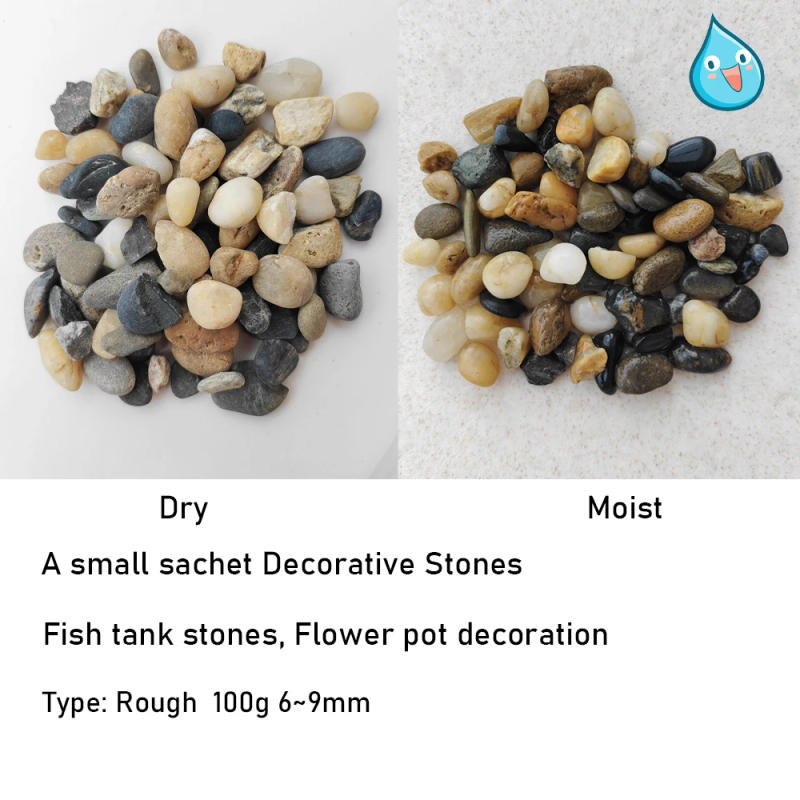 Description Picture 3 of item100g Small Parcels Pebbles Gardening Pots Decorate With Stones Fish Tank Stones