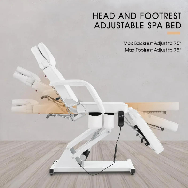 Description Picture 6 of itemMassage Table Electric Height Adjustable Massage Bed Massage Facial Lash for Eyelash Extensions Salon Chair (White)