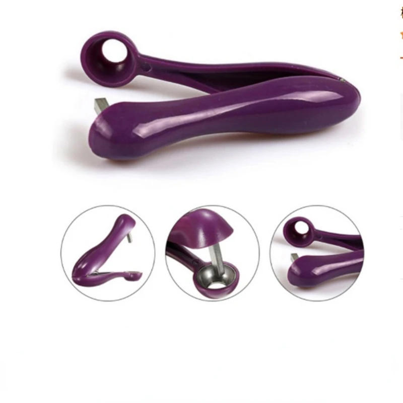 Description Picture 2 of itemCherry Fruit Kitchen Pitter Remover Olive Corer Remove Pit Tool Seed Gadge Fruit and Vegetable Tools Cherry Pitter