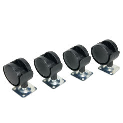 Degree Rotation Wheel Wheel Chair Table Heavy Duty Steel Plate Large Load Capacity Movement No Voice High Quality