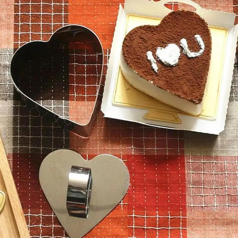 Description Picture 4 of itemNew Mould for Salad Baking Dish Diy Bakeware Tools Cupcake Mold Salad Dessert Die Mousse Ring Cake Cheese Tool Stainless Steel