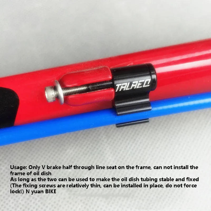 Description Picture 3 of item6pcs Bicycle Brake Line Hosing Conversion Fixed Seat MTB Bike Hydraulic Brake Cable Mount Frame Brake Line Housing Adapter Clip