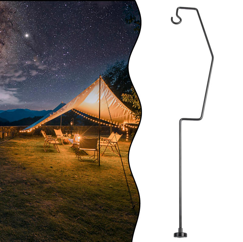 Description Picture 6 of item1 Pc Lamp Hanger Magnetic Lamp Holder Hanger For Camping IGT Table Light Rack Pole Lighting Stand Outdoor Camping Accessories