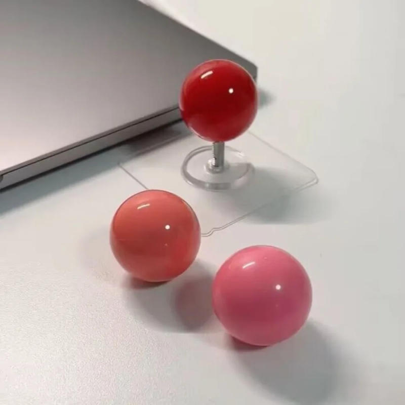 Description Picture 4 of itemSimple Candy Furniture Handle Color Handle Drawer Knobs Single Hole Cabinet Door Dresser Pulls