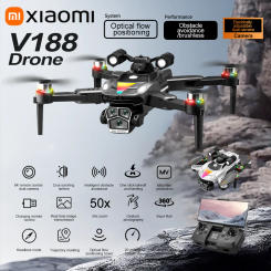 Xiaomi V188 Drone 8K Aerial HD Professional Dual Cameras Optical Flow Positioning Avoidance WIFI Brushless Motor GPS Quadcopter