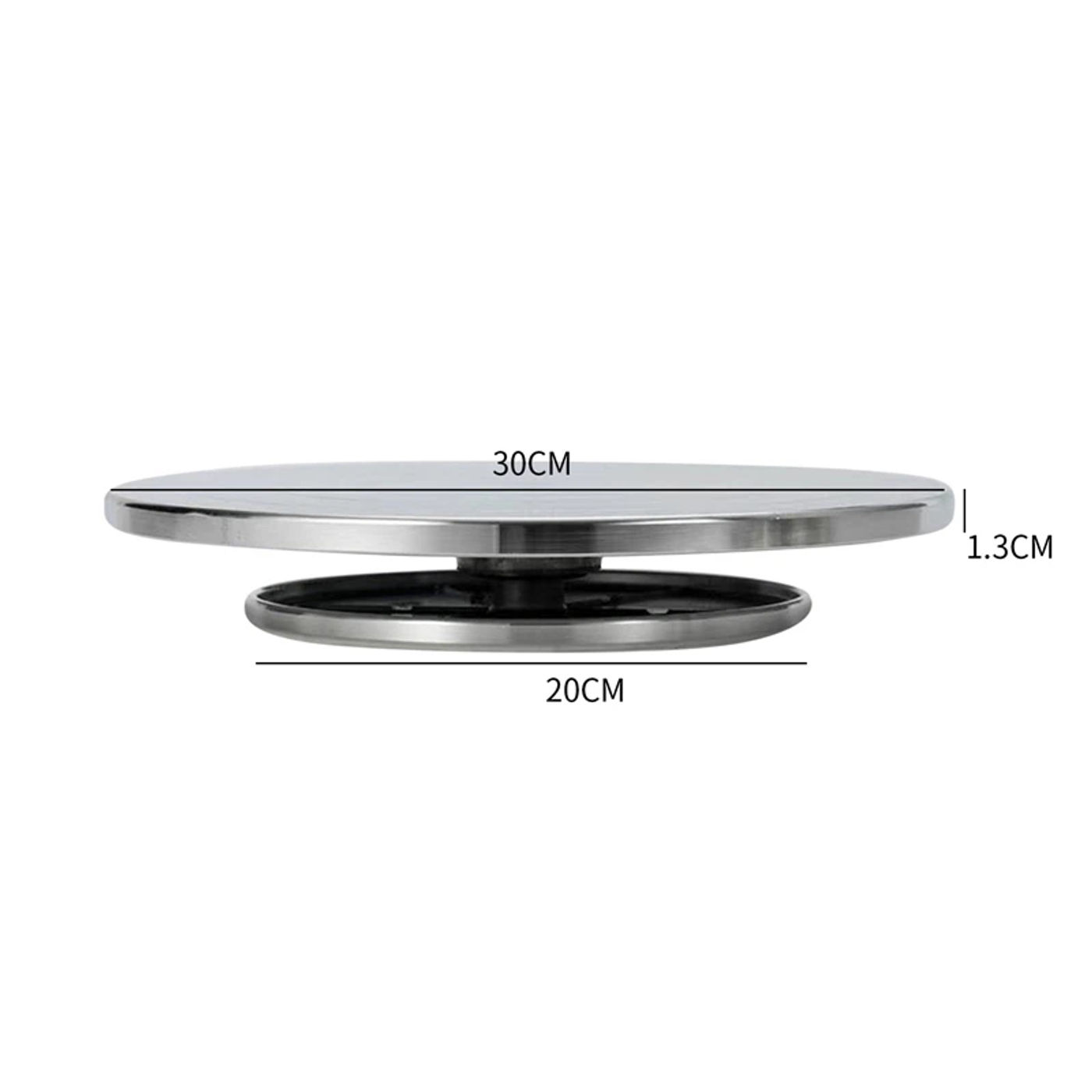 Description Picture 5 of itemDouble Face Use Aluminum Alloy Turntable For Ceramic Clay Sculpture Platform Pottery Wheel Lazy Rotating Tools