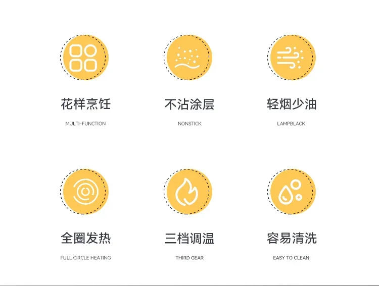 Description Picture 3 of item220V Electric Griddle & Grill Combo: All-in-One Meat Grilling Machine for Home