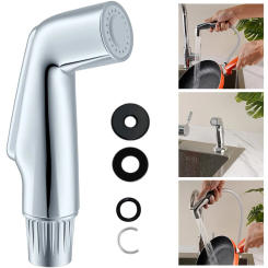 1pc Kitchen Sink Side Sprayer Head Replacement Kitchen Basin Faucet Automatic Reset Home Bathroom Cleaning Tools Accessories