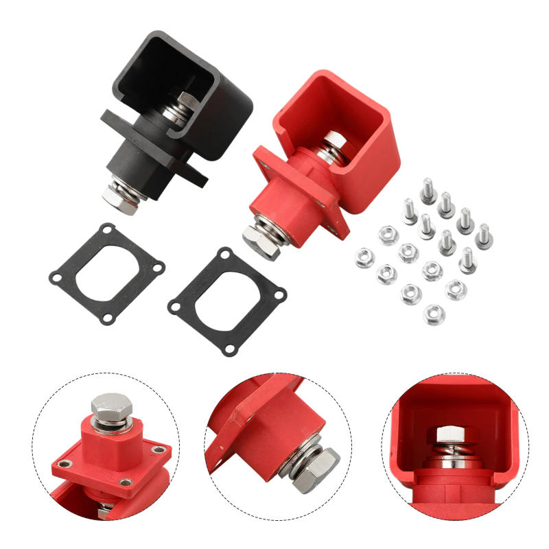 Description Picture 2 of item2pcs Wall-mounted 300A High Current Energy Storage Terminal Battery Connector Terminal Block Battery Connectors Accessories