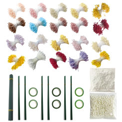 330pcs Chenille Stems Pipe Cleaners Plush Tinsel Wired Sticks Kids Toys Wedding Party Decoration Diy Handmade Craft Supplies