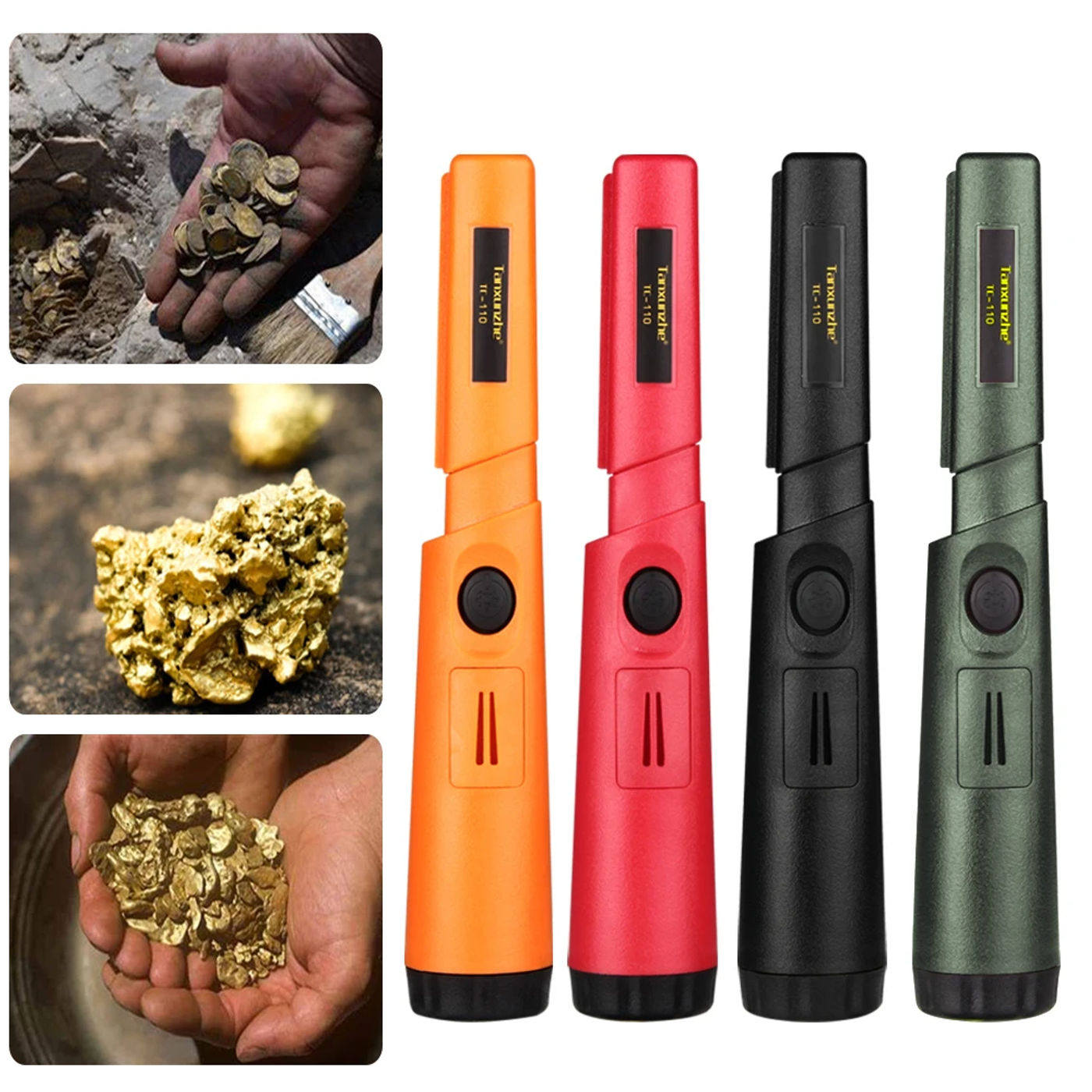 Description Picture 2 of itemNew High Quality Handheld Metal Detector Positioning Rod Detectors IP68 Waterproof Up to 3 Meters into the Water Pinpointing