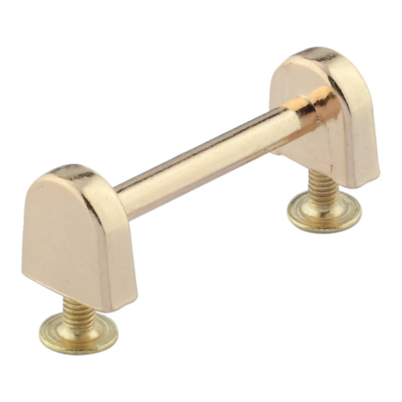 Description Picture 6 of item2Pcs Rose Golden Bridge Shape Handle Retro Cabinet Cupboard Pull Vintage Wooden Box Drawer Kitchen Knob Zinc Alloy