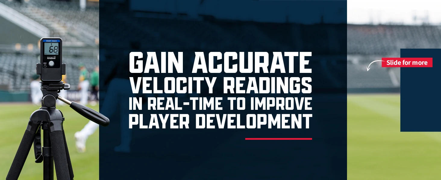 Description Picture 3 of itemSmart Coach Speed Gun for Baseball, Hockey, Softball - Accurate Pitching & Sports Speed Measurement