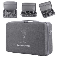 Portable Storage Bag Shockproof Protective Travel Case Anti-Scratch Carrying Box for DJI RS 4 Gimbal Stabilizer Accessories