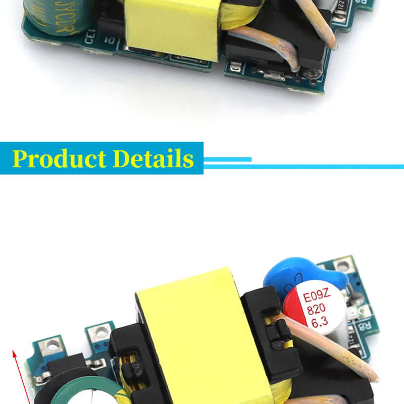 Description Picture 4 of item1/5/10Pcs AC-DC Converter 110V 220V to 5V 2A Buck Voltage Regulator Low Ripple Switching Power Supply Module