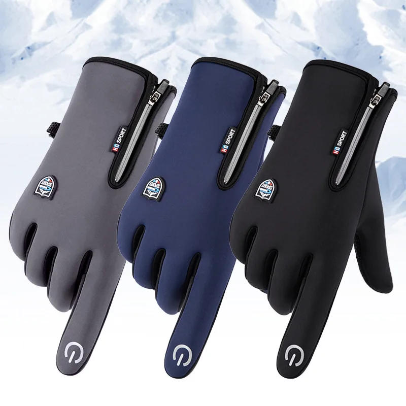 Description Picture 2 of itemWinter Thermal  Gloves for Men Women,Waterproof Windproof Non-Slip Touch Screen Gloves for Outdoor Running, Cycling, Driving