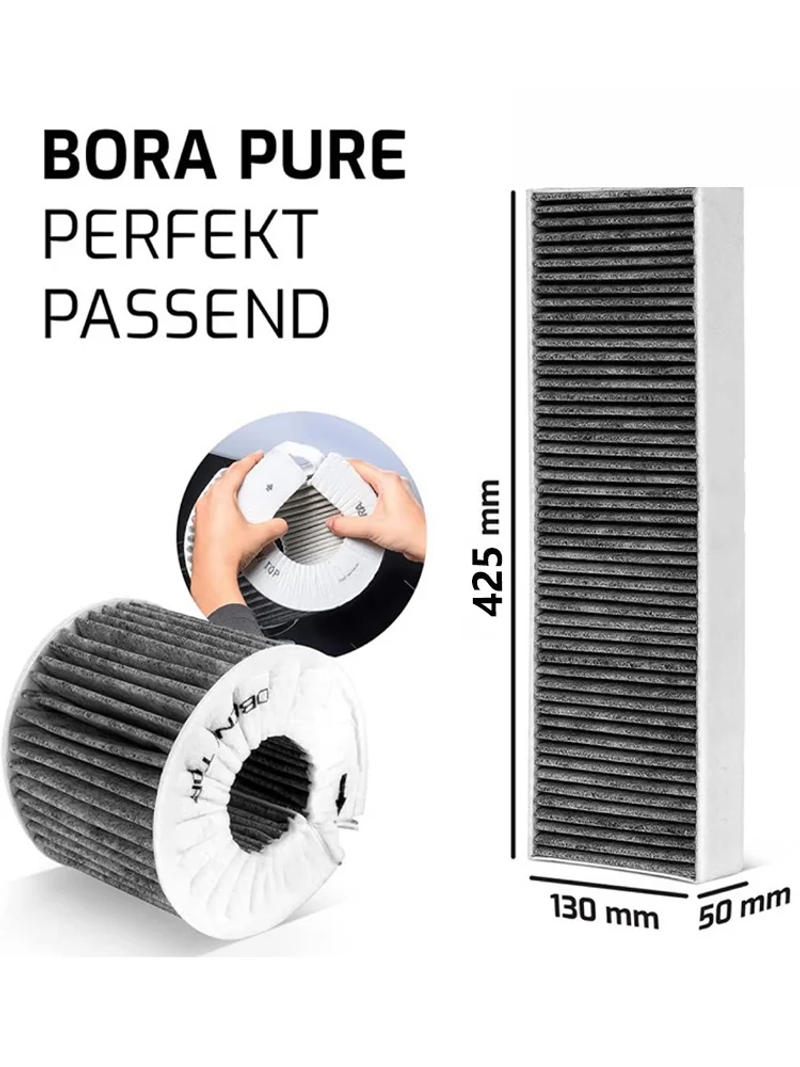 Description Picture 5 of itemTwo sets of Bora Pure Puakf Puru Puxu roller range hood activated carbon filter self replacement kit parts, two pieces per box