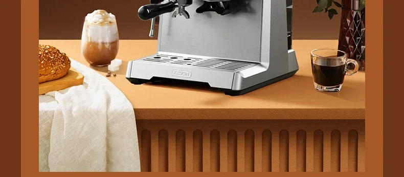 Description Picture 6 of itemNew Espresso Coffee Machine Espresso Maker 20bar Pump Pressure with Grinder Steam Milk Frother Semi-Automatic Coffee Maker