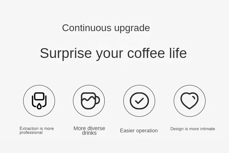 Description Picture 6 of itemCoffee Free Smart Auto Coffee Machine Household Grinding Integrated Ice Latte Italian Cold Extract Кофемашина Home Appliance