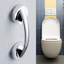 Glass Door Sliding Door Handles Closet Cupboard Door handles Toilet Lid Refrigerator Door Suction Cup Pulls Free Punch