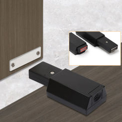 1 Set Magnetic Door Catches Heavy Duty Push To Open Cabinet Catch For Hidden Door Handle Home Cabinet Replacement Latch