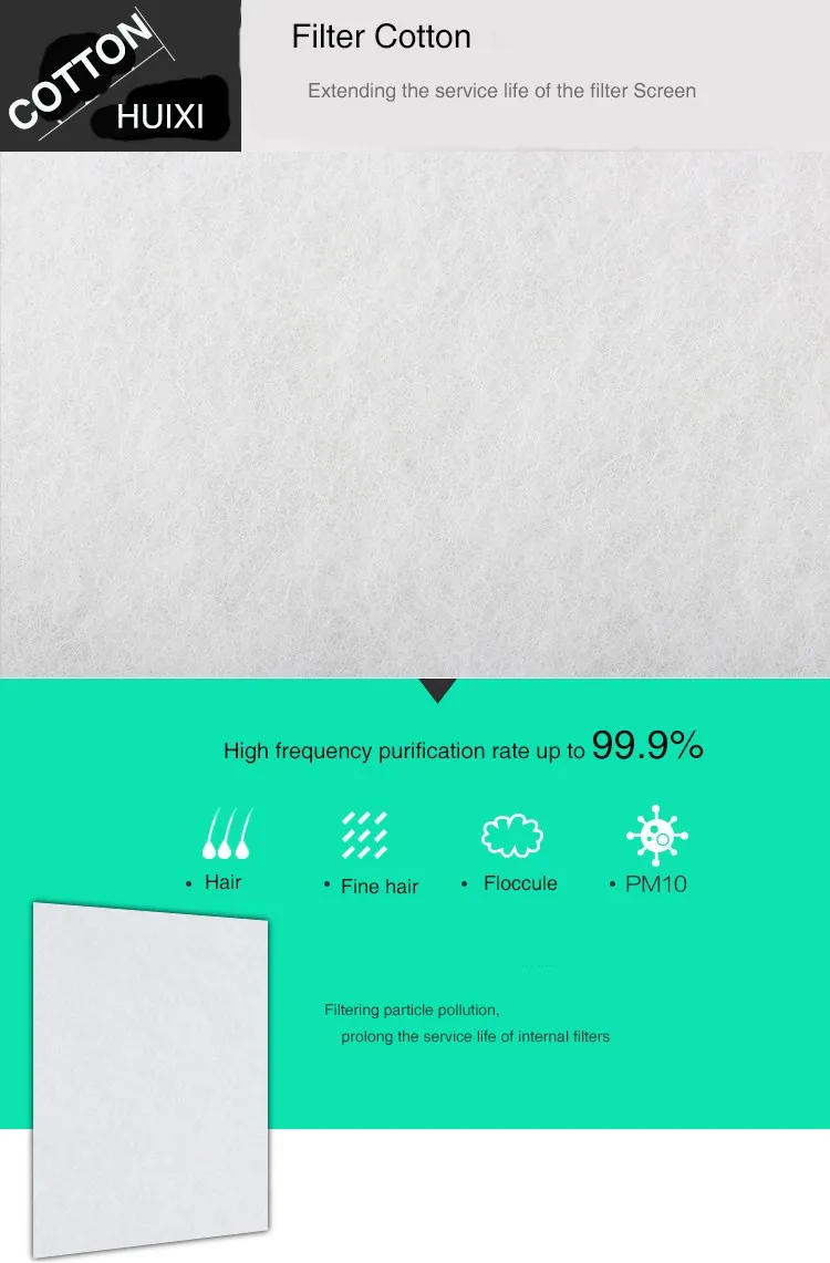 Description Picture 6 of itemAC4144 Air Purifier Filter Cotton 275*360mm White Filter for AC4072 AC4075 AC4014 AC4083 AC4084 AC4085 AC4086 Air Purifier Parts