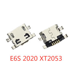 50pcs Micro USB Connector 5pin heavy plate 1.6mm no side Flat mouth For Lenovo A360t K6 Note ZOPO ZP1000 Charging tail plug port