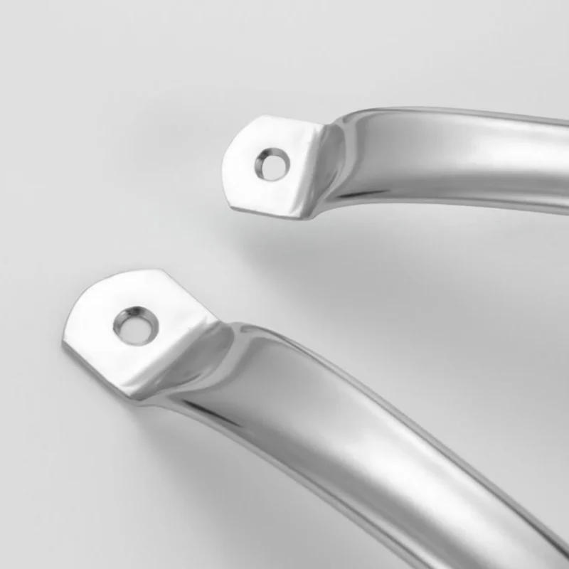 Description Picture 6 of item1/5pcs silver door handle cabinet, suitable for drawer cabinets without door handles, easy to install hardware accessories