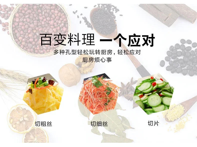 Description Picture 5 of itemMulti-functional Manual Stainless Steel Vegetable Cutter Slicer Household Potato and Fruit Grater Creative Kitchen Gadgets