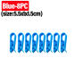 Blue-8PCS