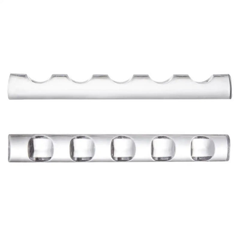 Description Picture 5 of itemNail Brush Holder 5-Grids Nail Gel Polish Pen Brush Stand Holder Clear Stand Organizer For Makeup Brushes Paint Brushes Art