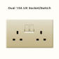 146 1G UK socket