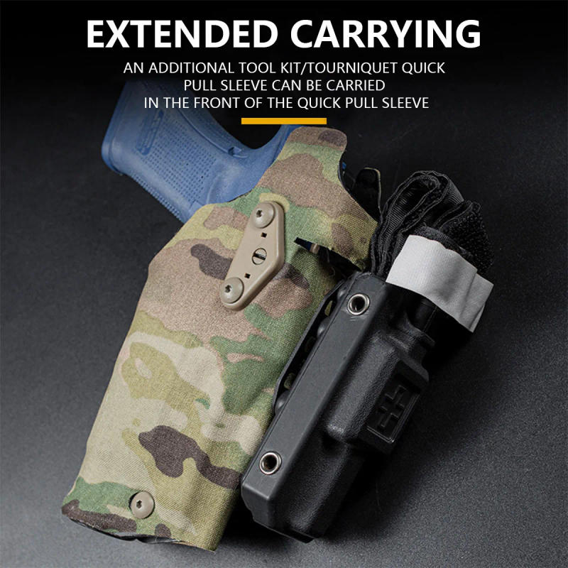 Description Picture 2 of itemTactical Pistol Holster Adapter QLS Extension Adapters Holsters Accessories NCPE Exten Tourniquet Front Mounting Platform
